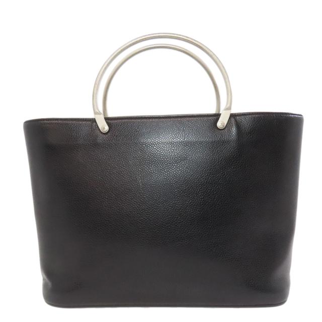 シャネル CHANEL ココマーク ハンドバッグ グレインド カーフスキン レディース 中古_2