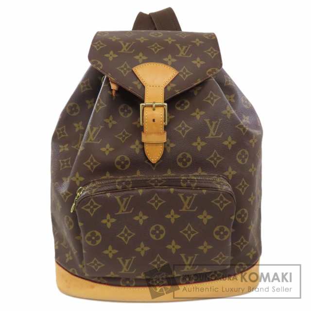 ルイヴィトン LOUIS VUITTON M51135  モンスリGM  リュック・デイパック モノグラムキャンバス 中古の通販は