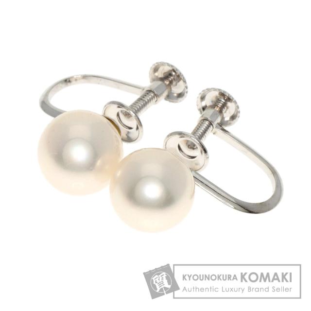 タサキ TASAKI パール 真珠 イヤリング K14ホワイトゴールド レディース 中古