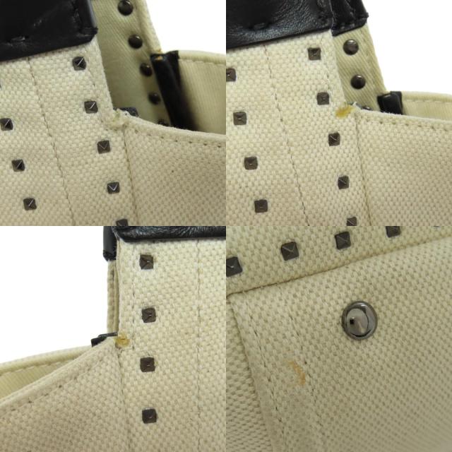 バレンティノ VALENTINO 2WAY ハンドバッグ キャンバス レディース 中古_7
