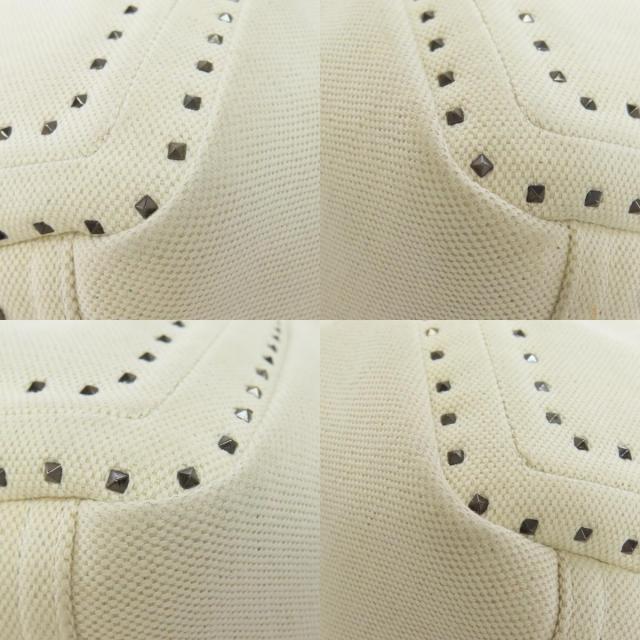 バレンティノ VALENTINO 2WAY ハンドバッグ キャンバス レディース 中古_9