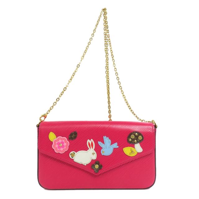ルイヴィトン LOUIS VUITTON M62614 ポシェット・フェリシー ショルダーバッグ エピレザー 中古_1