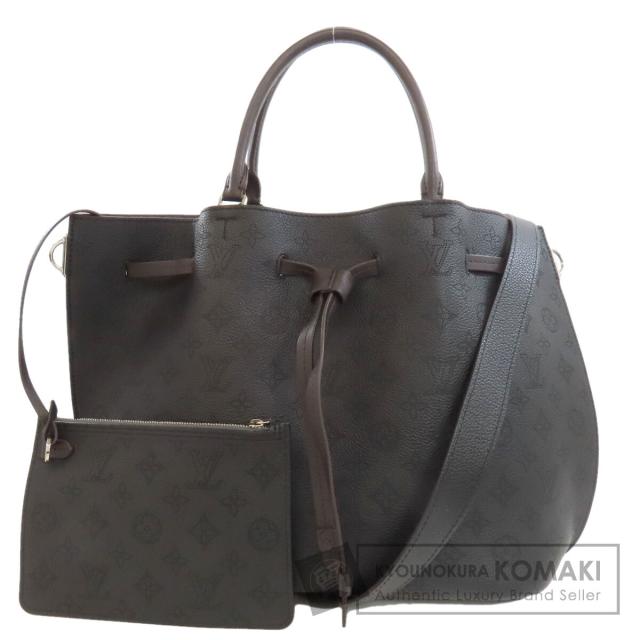 ルイヴィトン LOUIS VUITTON M54402  ジロラッタ  トートバッグ マヒナレザー レディース  中古