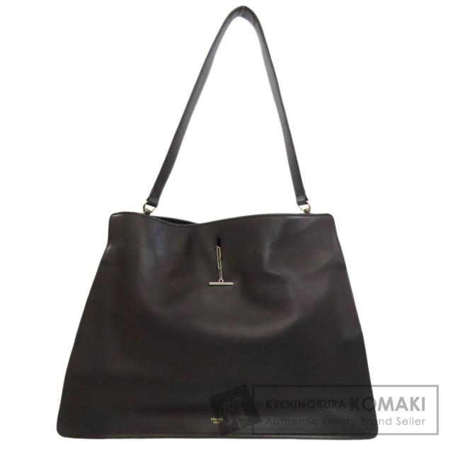 セリーヌ CELINE  ロゴ  トートバッグ レザー レディース  中古の通販は 32,338円