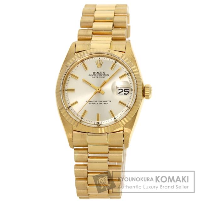ロレックス ROLEX 1601  デイトジャスト 1970年製  腕時計 K18イエローゴールド K18YG   メンズ  中古の通販は