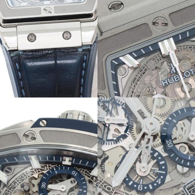 ウブロ HUBLOT 641.NX.7170.LR  スピリット オブ ビッグバン  腕時計 ステンレススチール 中古_8