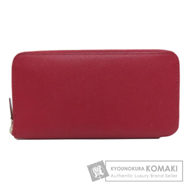エルメス HERMES アザップシルクイン ロング シルバー金具 長財布