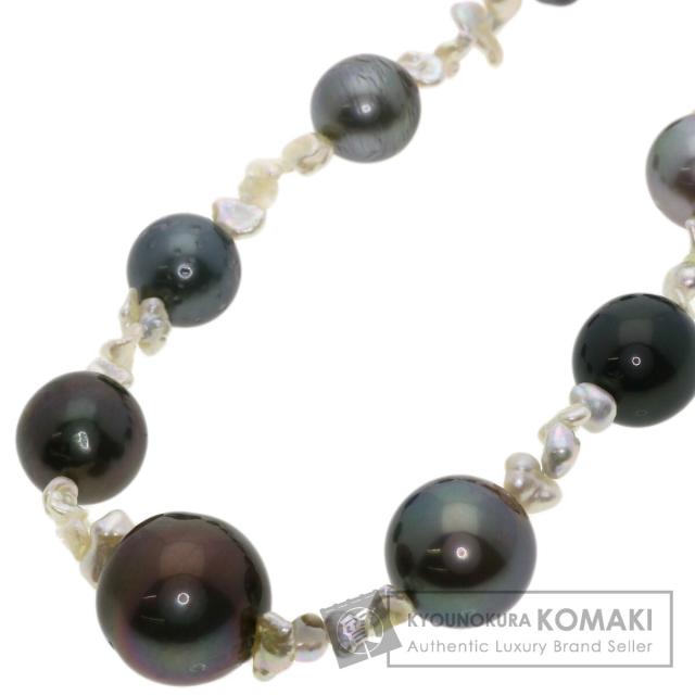 セレクトジュエリー SELECT JEWELRY パール 真珠 ケシパール ネックレス シルバー 中古
