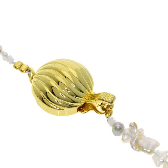 セレクトジュエリー SELECT JEWELRY  パール 真珠 ケシパール  ネックレス シルバー     中古_3