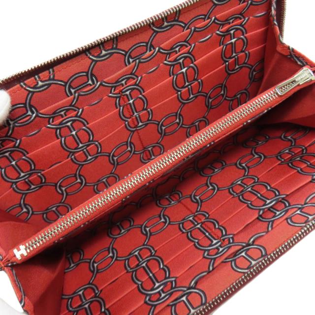 エルメス HERMES アザップシルクイン シルバー金具 長財布（小銭入れ