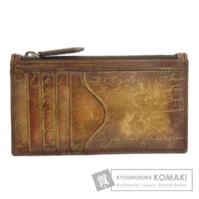 ベルルッティ Berluti  カリグラフィ  ケース レザー レディース  中古