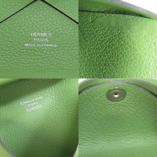 エルメス HERMES カルヴィ デュオ コインケース エバーカラー レディース 中古 コインケース・小銭入れ