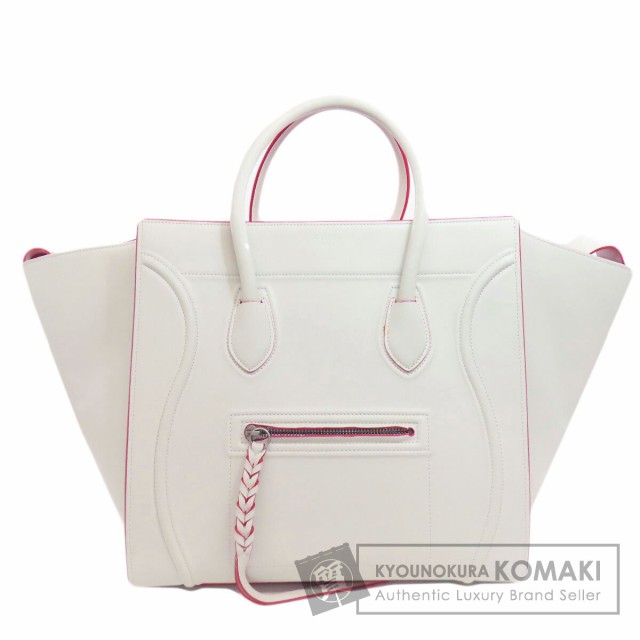 セリーヌ CELINE  ラゲージ ファントム  トートバッグ カーフ レディース  中古の通販は 55,770円