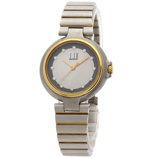 美品☆dunhill ダンヒル ミレニアム 紳士用高級腕時計 ゴールドカラー