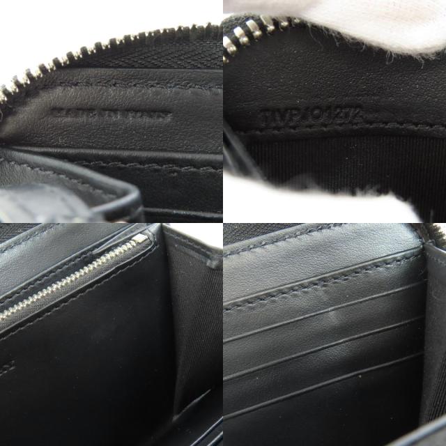 バーバリー BURBERRY チェーンモチーフ 長財布（小銭入れあり） レザー レディース 中古_7
