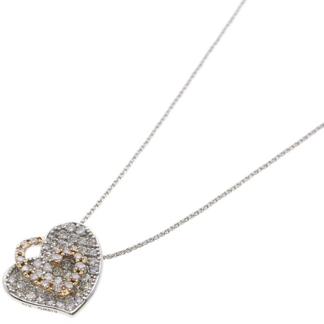 SELECT JEWELRY ダイヤモンド ネックレス K18WG レディース