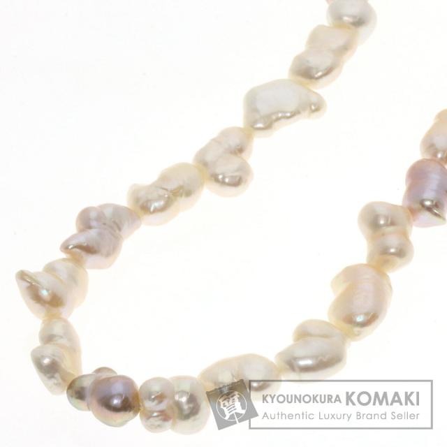 セレクトジュエリー SELECT JEWELRY  淡水バロックパール  真珠  ネックレス シルバー     中古