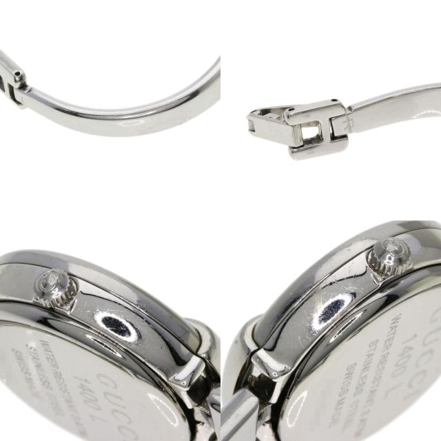 美品！GUCCI 1400L ステンレススチール 時計 楽天市場】[中古] グッチ 1400L バングルウォッチ クォーツ