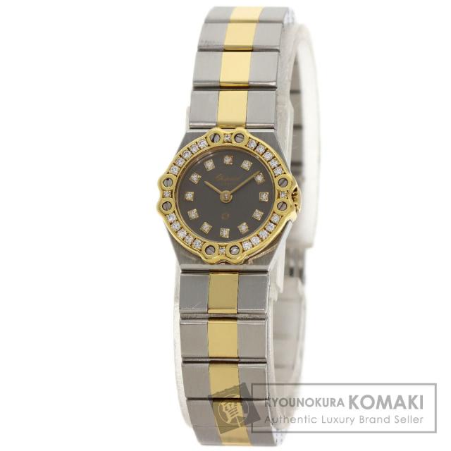 ショパール Chopard 25/8067-11 サンモリッツ 12P ダイヤモンド 腕時計 