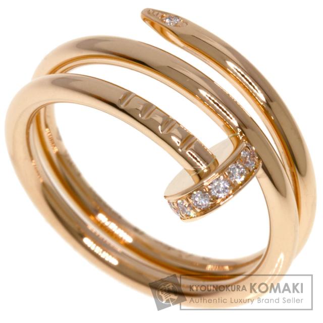 カルティエ CARTIER ジュスト アンクル ダブル ダイヤモンド #48 リング・指輪 中古の通販は