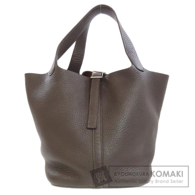 エルメス HERMES  ピコタンMM シルバー金具  ハンドバッグ トリヨン レディース  中古の通販は