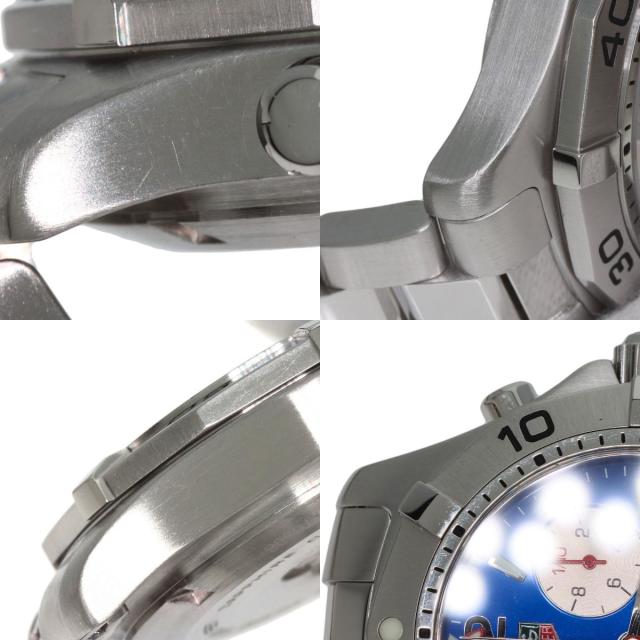 タグホイヤー TAG HEUER CAF1112  アクアレーサー クロノグラフ  腕時計 ステンレススチール SS  中古_6