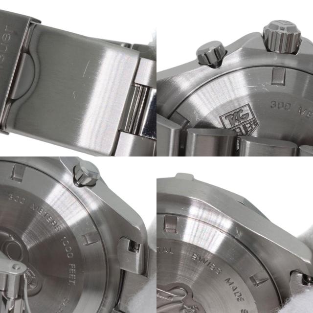 タグホイヤー TAG HEUER CAF1112  アクアレーサー クロノグラフ  腕時計 ステンレススチール SS  中古_8