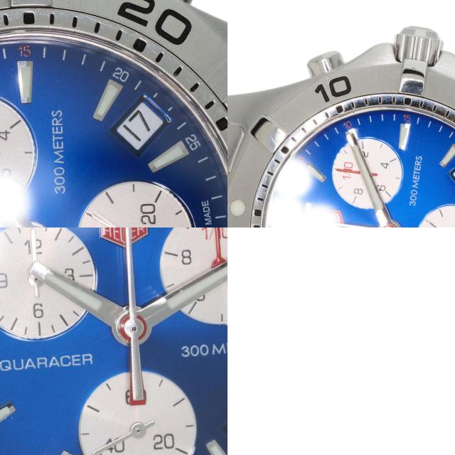 タグホイヤー TAG HEUER CAF1112  アクアレーサー クロノグラフ  腕時計 ステンレススチール SS  中古_9