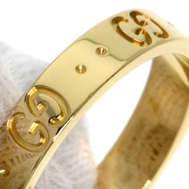 グッチ GUCCI アイコン #17 リング・指輪 K18イエローゴールド