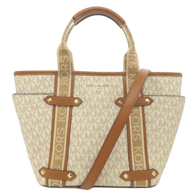 Michael Kors MKシグネチャー 2WAY ハンドバッグ PVC レディース