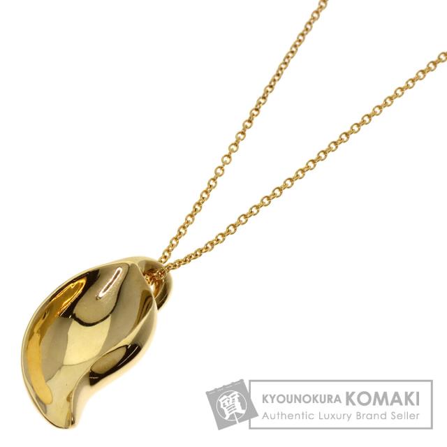 ティファニー TIFFANY&Co. リーフ ネックレス K18イエロー