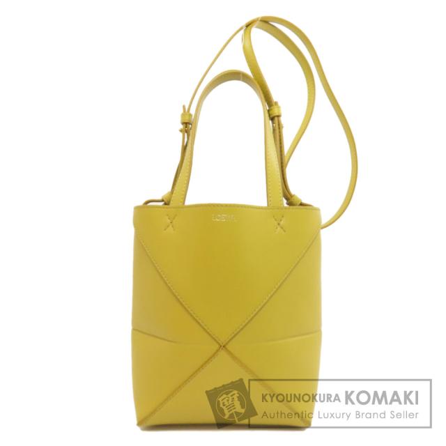 ロエベ LOEWE  パズル フォルド 2WAY  ハンドバッグ カーフ レディース  中古
