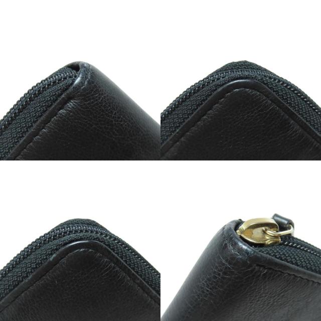 シャネル CHANEL ラウンドファスナー ココマーク ゴールド金具 長財布（小銭入れあり） 中古_9