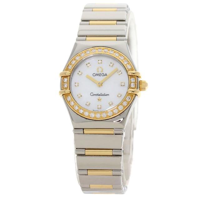 オメガ OMEGA 1376.75  コンステレーション ミニ ベゼル ダイヤモンド  腕時計 中古_1
