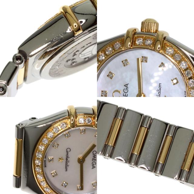 オメガ OMEGA 1376.75  コンステレーション ミニ ベゼル ダイヤモンド  腕時計 中古_7