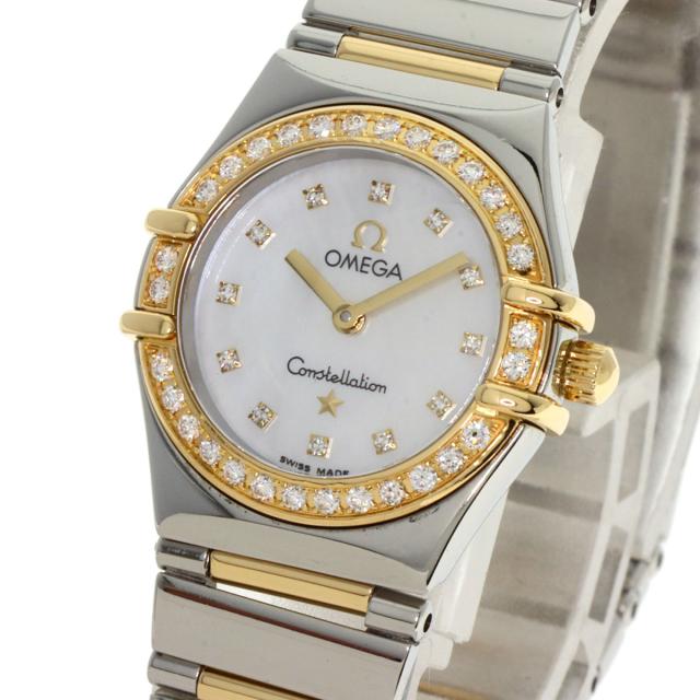 オメガ OMEGA 1376.75  コンステレーション ミニ ベゼル ダイヤモンド  腕時計 中古_3