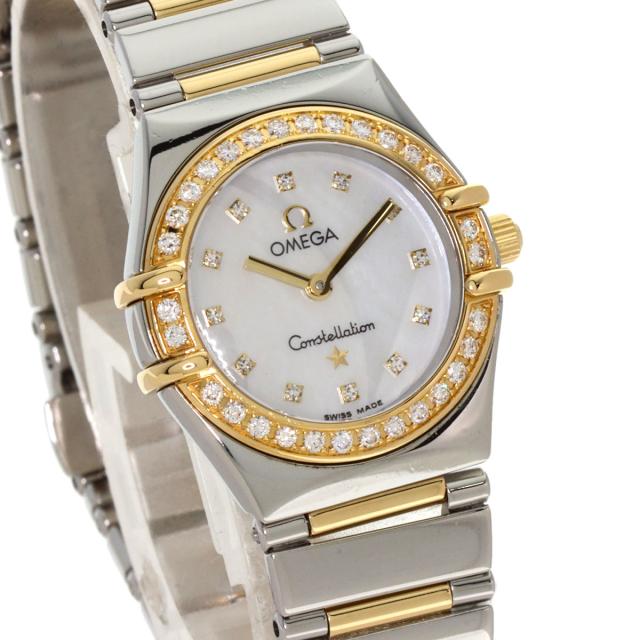 オメガ OMEGA 1376.75  コンステレーション ミニ ベゼル ダイヤモンド  腕時計 中古_4