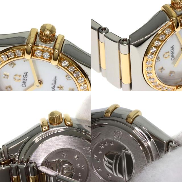 オメガ OMEGA 1376.75  コンステレーション ミニ ベゼル ダイヤモンド  腕時計 中古_6