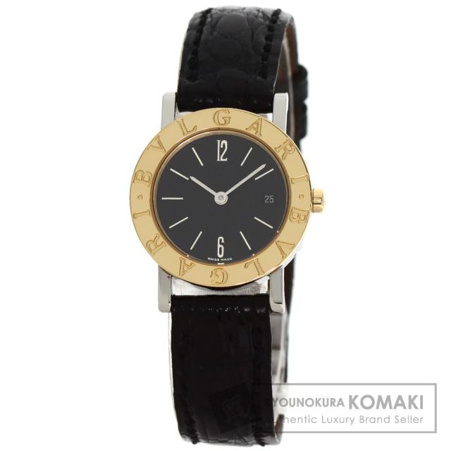 ブルガリ BVLGARI BB26SGLD  ブルガリブルガリ  腕時計 ステンレススチール 革   レディース  中古