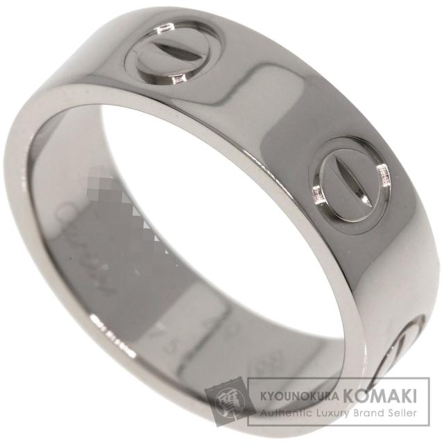 カルティエ CARTIER ラブリング #49 リング・指輪 K18ホワイトゴールド レディース 中古