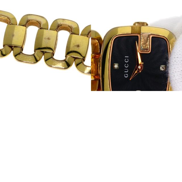 グッチ GUCCI 125.5 Gコレクション 3P ダイヤモンド スクエア 腕時計