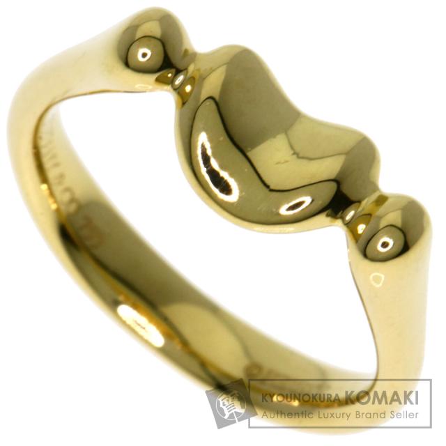 超美品！TIFFANY&co. ティファニー K18 yg ビーンズ リング