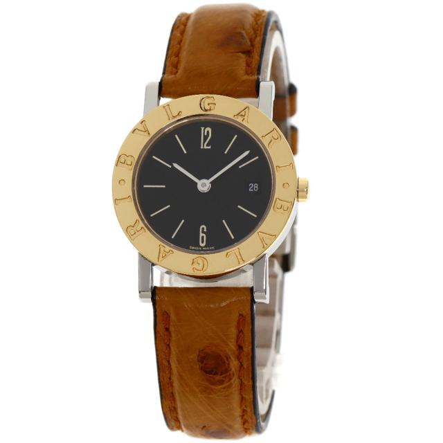 ブルガリ BVLGARI BB26SGLD  ブルガリブルガリ  腕時計 ステンレススチール オーストリッチ 中古_1