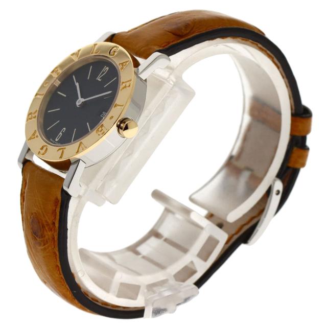 ブルガリ BVLGARI BB26SGLD  ブルガリブルガリ  腕時計 ステンレススチール オーストリッチ 中古_2