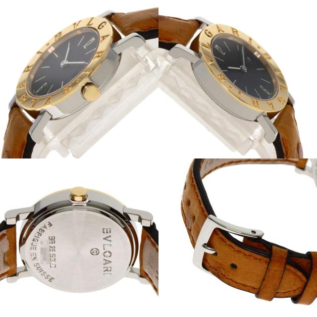 ブルガリ BVLGARI BB26SGLD  ブルガリブルガリ  腕時計 ステンレススチール オーストリッチ 中古_5