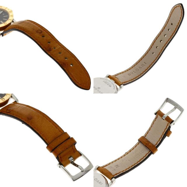ブルガリ BVLGARI BB26SGLD  ブルガリブルガリ  腕時計 ステンレススチール オーストリッチ 中古_6