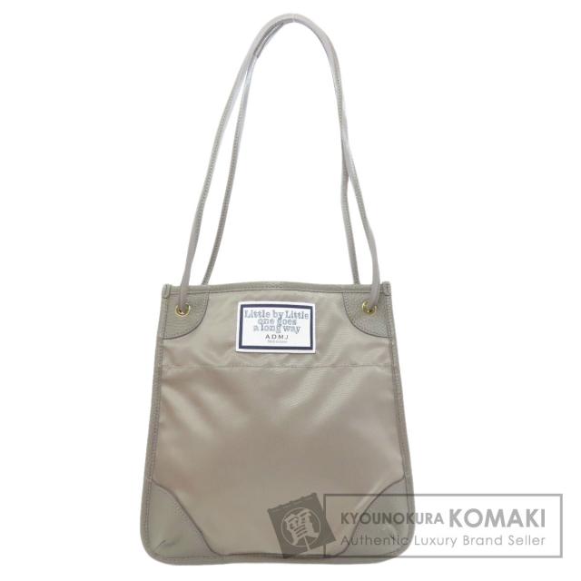 エーディーエムジェイ ADMJ  ロゴ  ショルダーバッグ ナイロン素材 レディース  中古