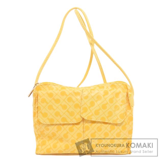 ゲラルディーニ GHERARDINI  ロゴモチーフ ソフティ  ショルダーバッグ ポリエステル 中古