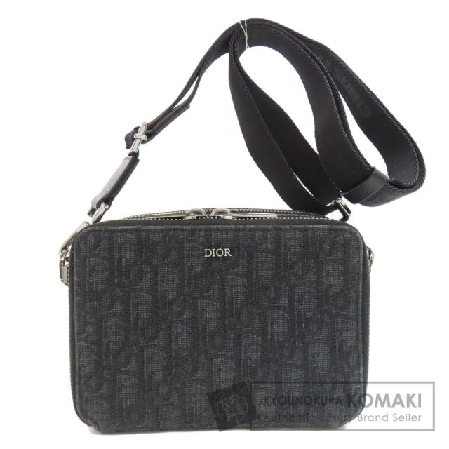クリスチャンディオール CHRISTIAN DIOR  オブリーク  ショルダーバッグ キャンバス 中古