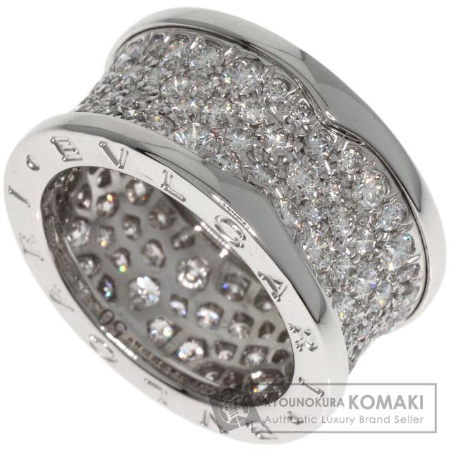 ブルガリ BVLGARI  B-zero1 ビーゼロワン フル パヴェ ダイヤモンド #50  リング・指輪 中古
